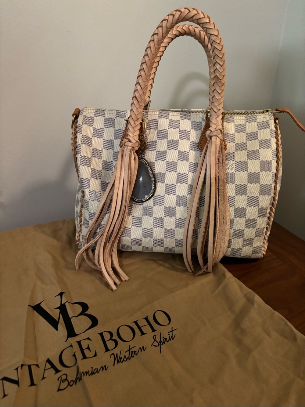 Vintage Boho LV Speedy - Picture 4 of 14